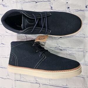 Reserved Footwear MENS SIZE 7.5 RF1207 Chukka Shoes Boots Navy Blue $118